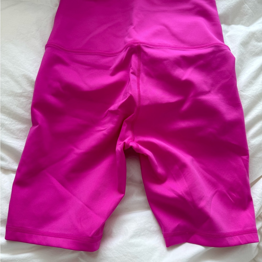 Pink bike shorts